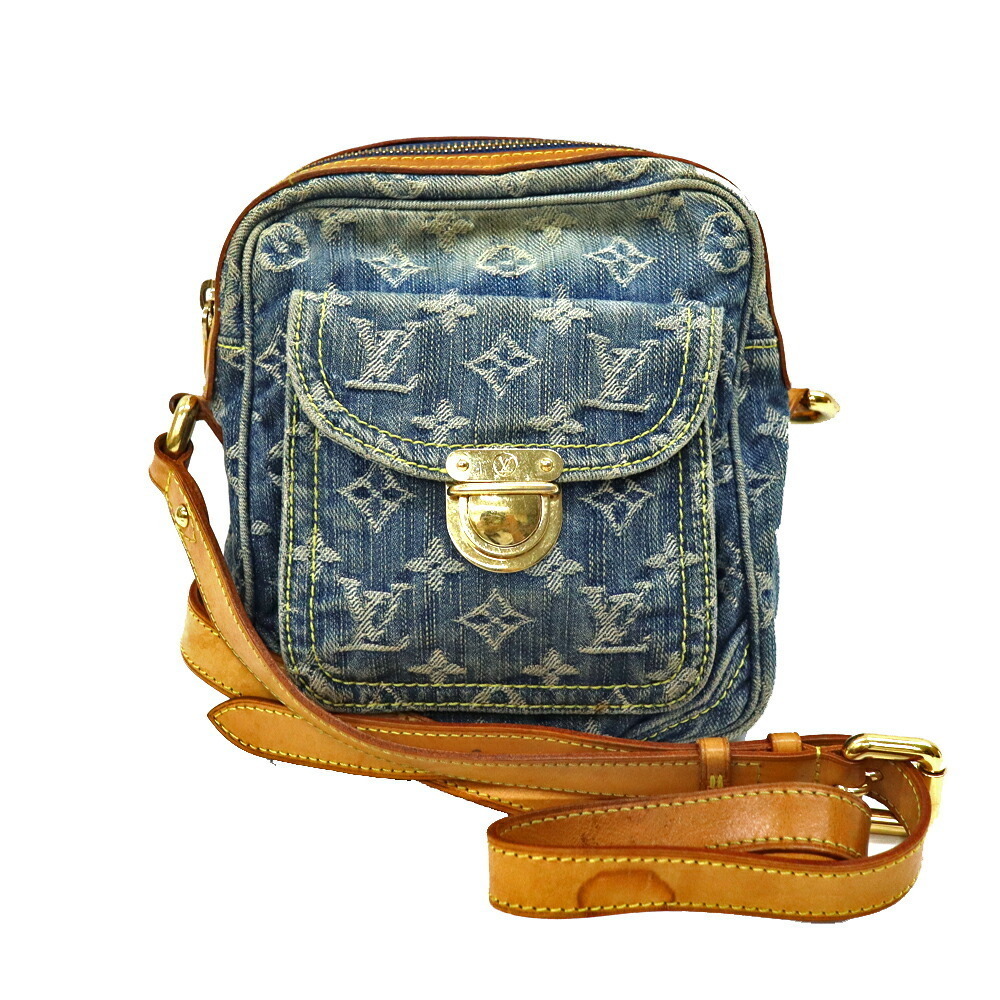 Louis Vuitton Camera Bag Denim Shoulder Bag